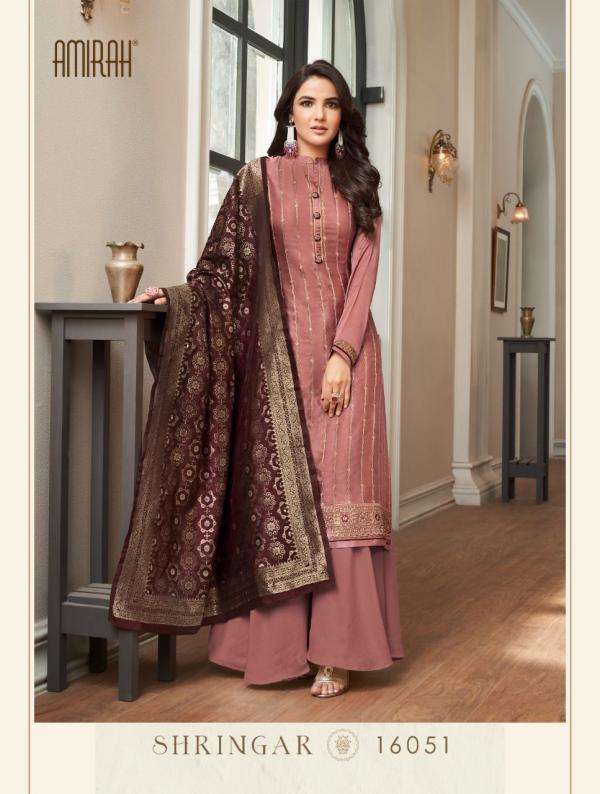 Amirah Shringar Satin Silk Embroidery Salwar Kameez